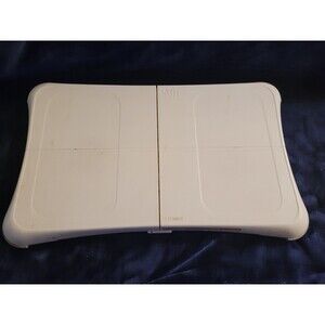 Nintendo Wii Balance Board White with 4 Extra Feet, Untested, No Cable